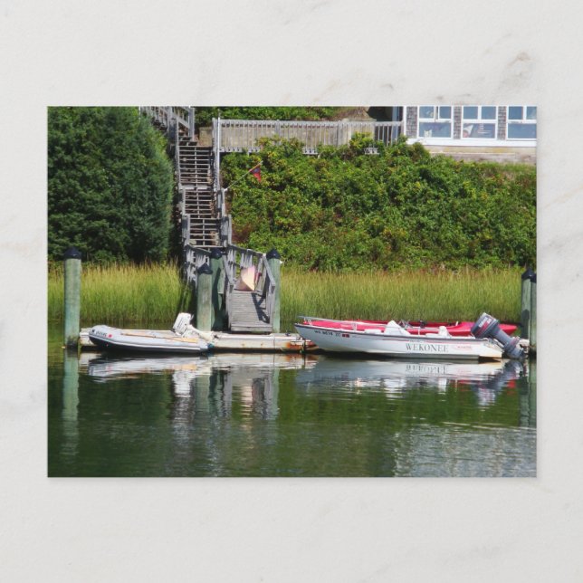 Cartão Postal Naves de velocidade, Cabo Cod (Frente)