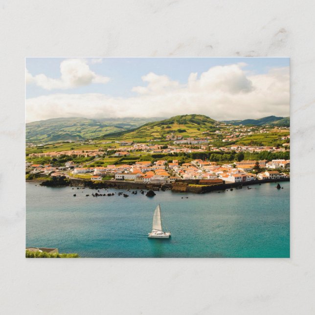 Cartão Postal Navigação em Açores (Frente)