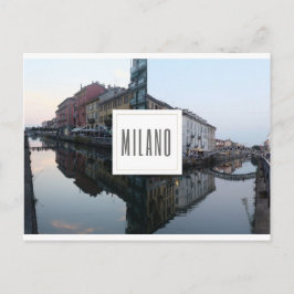 Cartão Postal Navigli, Milán