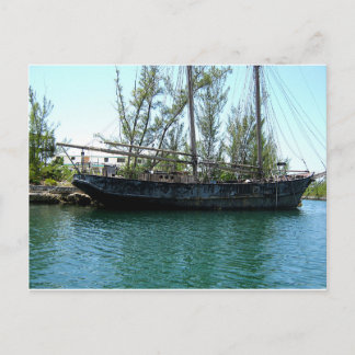 Cartão Postal Navio Antigo