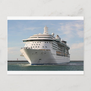Cartão Postal Navio de cruzeiro 4