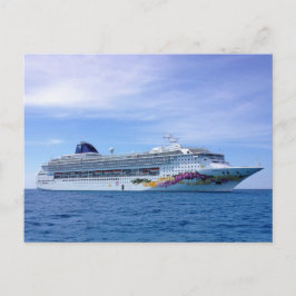 Cartão Postal Navio de cruzeiros