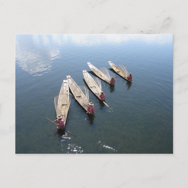 Cartão Postal Navio de pesca 1 (Frente)