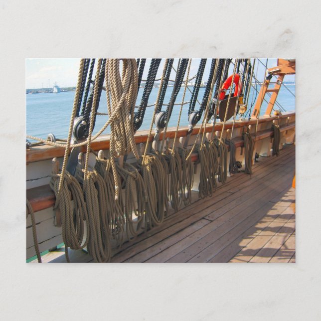 Cartão Postal Navio de treino de vela "Jeannie Johnston", alto n (Frente)