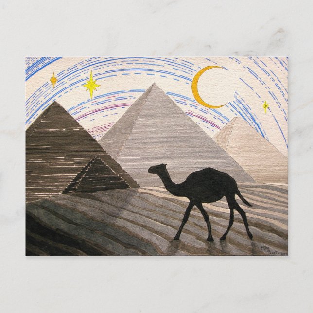 Cartão Postal Navio do Deserto (Frente)