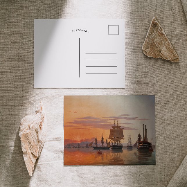 Cartão Postal Navios no rio Tagus | Carl Dahl (Criador carregado)