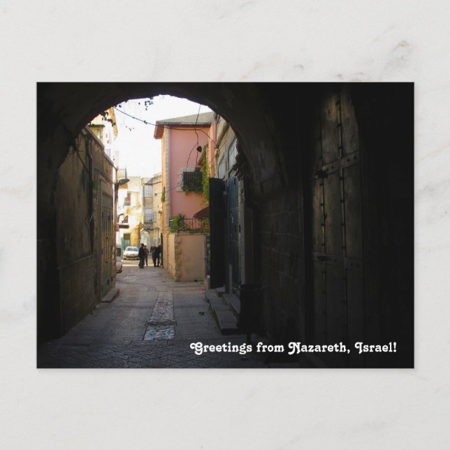 Cartão Postal Nazareth Street View Postcard (Frente)