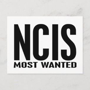 Cartão Postal NCIS Mais Procurado