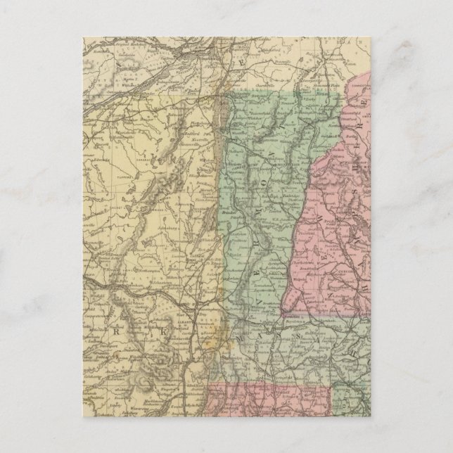 Cartão Postal NE United States (Frente)