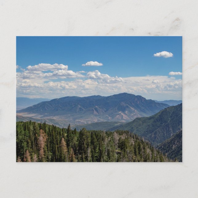 Cartão Postal Nebo Loop em julho (Frente)