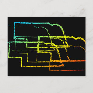 Cartão Postal nebrask chill blur