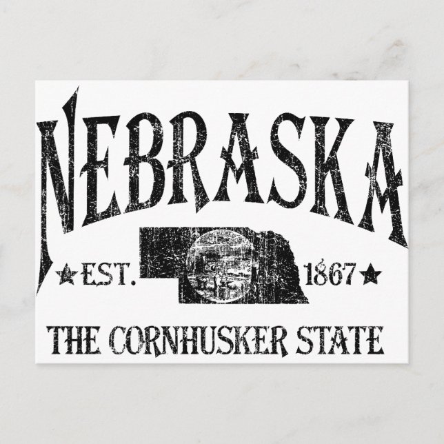 Cartão Postal Nebraska (Frente)
