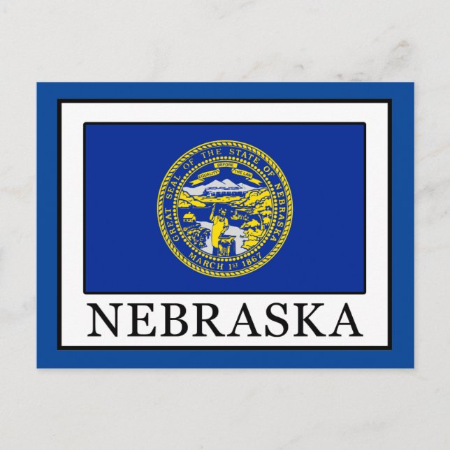 Cartão Postal Nebraska (Frente)