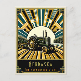 Cartão Postal Nebraska | Art Deco