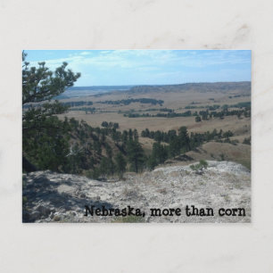 Cartão Postal Nebraska, mais do que milho