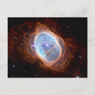 Cartão Postal Nebula do Anel Sul do Telescópio JWST James Webb