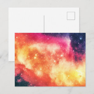 Cartão Postal Nebulosa Cósmica Radiante