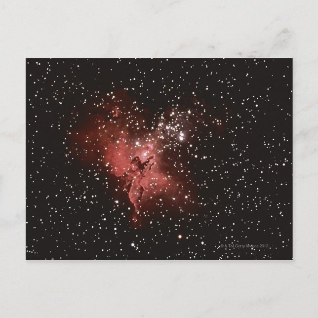 Cartão Postal Nebulosa da Águia (Frente)