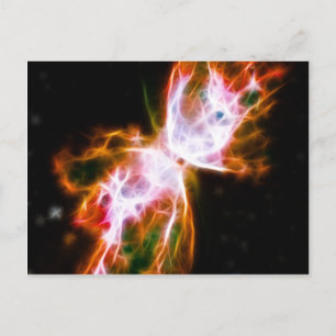 Cartão Postal Nebulosa da Borboleta