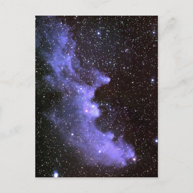 Cartão Postal Nebulosa da Cabeça de Bruxa IC 2118 (Frente)