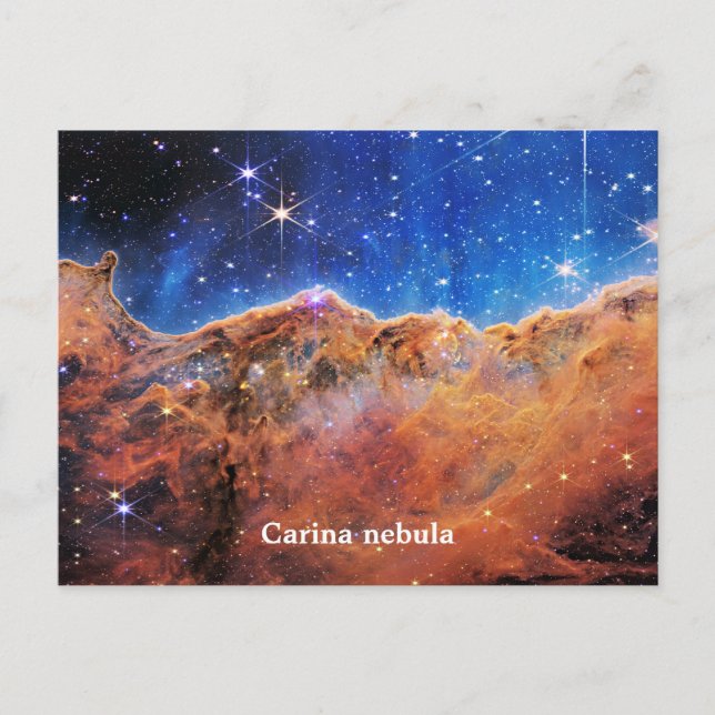 Cartão Postal Nebulosa da Carina (Frente)