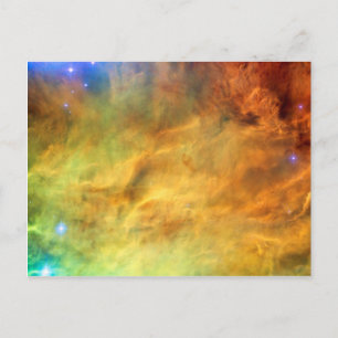 Cartão Postal Nebulosa da Lagoa Messier 8 - Foto do Espaço da NA