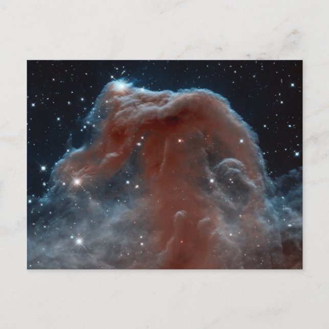 Cartão Postal Nebulosa de Cabeça de Cavalo Infravermelho (Frente)