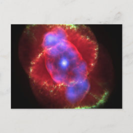 Cartão Postal Nebulosa do Olho do Gato brilhando