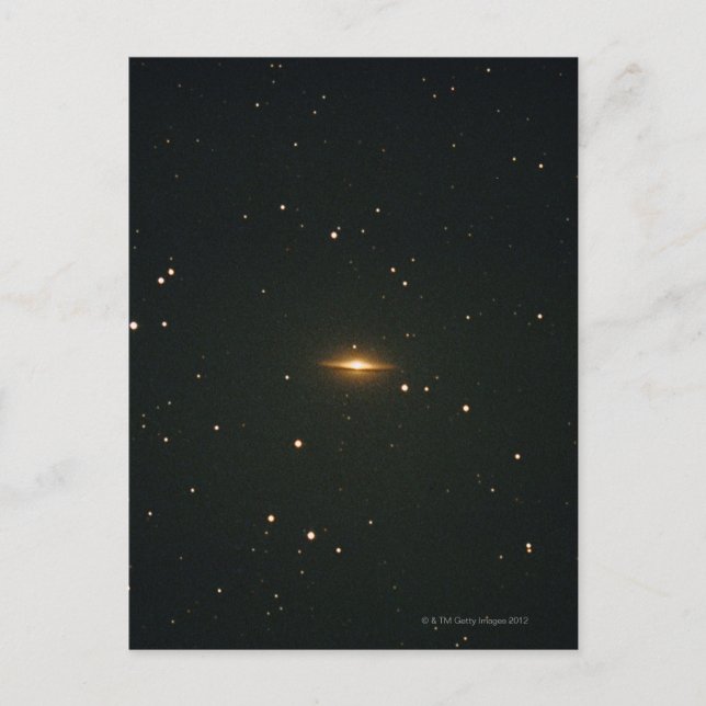 Cartão Postal Nebulosa Sombrero (Frente)