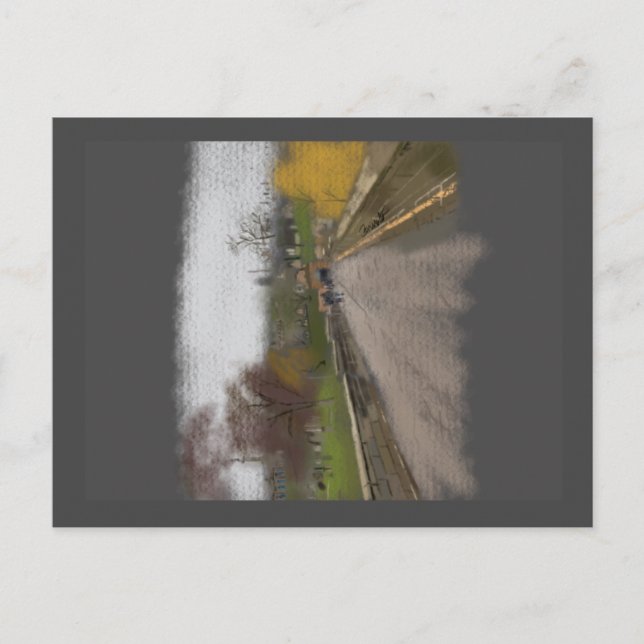 Cartão Postal Necrópole Glasgow, Escócia (Frente)