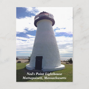 Cartão Postal Ned's Point Lighthouse Mattapoisett, Massachusetts