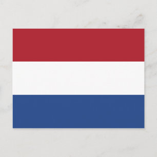 Cartão postal neerlandês Flag of Netherlands