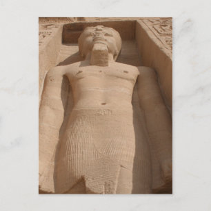 Cartão Postal nefertari abu simbel