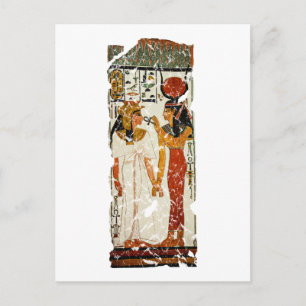 Cartão Postal Nefertari com Isis
