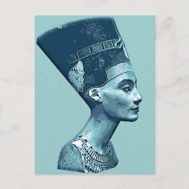 Cartão Postal Nefertiti (Frente)