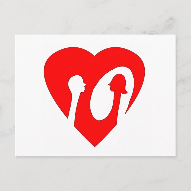 Cartão Postal Negative Spaced Out (Frente)