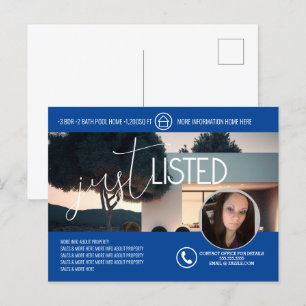 Cartão Postal Negócios de Fotos de Casas Minimalistas à Venda