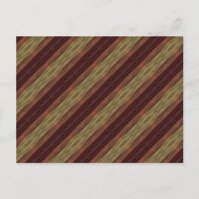 Cartão Postal Negócios de pinceladas rústicas (Frente)