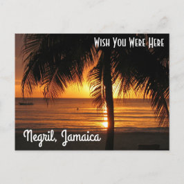 Cartão Postal Negril, Jamaica Postcard
