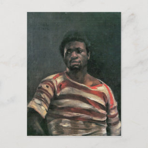 Cartão Postal Negro Othello por Lovis Corinth