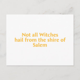 Cartão Postal Nem Todas as Bruxas