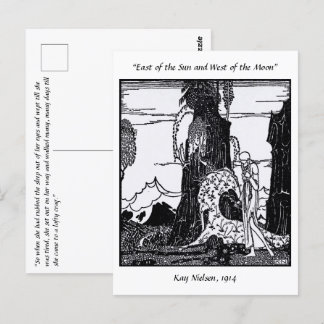 Cartão Postal Nem todos os que andam se perdem, Kay Nielsen