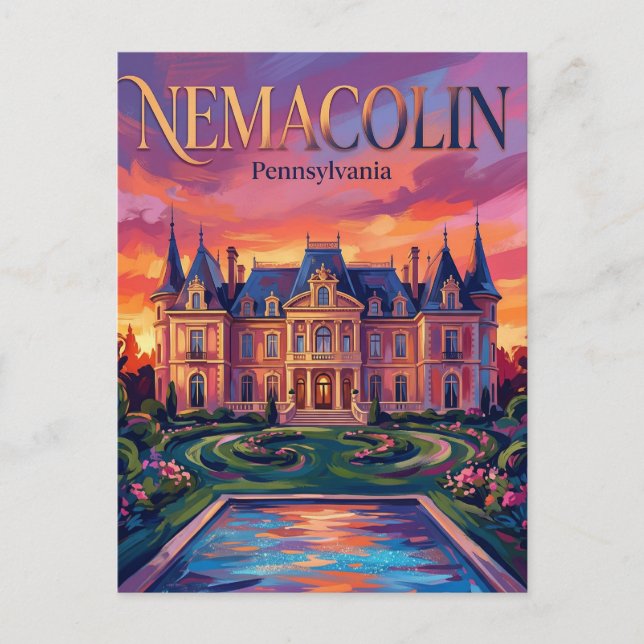 Cartão Postal Nemacolin EUA (Frente)