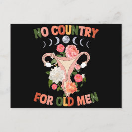 Cartão Postal Nenhum País Para O Velho