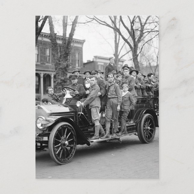 Cartão Postal Nenhuma Medalha de Segurança Concedida, Década de  (Frente)