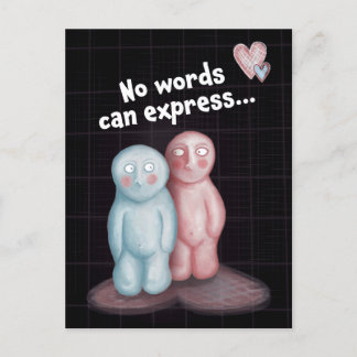 Cartão Postal Nenhuma Palavra Pode Expressar...