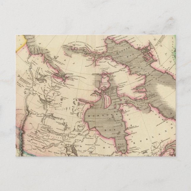 Cartão Postal Nenhuma possessão britânica na América (Frente)