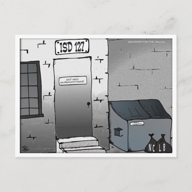 Cartão Postal Nenhuma Readmissão Apenas (Frente)