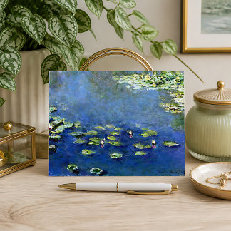 Cartão Postal Nenúfares de Claude Monet