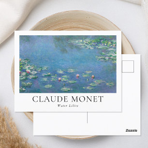 Cartão Postal Nenúfares de Claude Monet